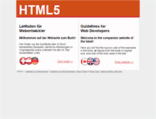 Tablet Screenshot of html5.komplett.cc