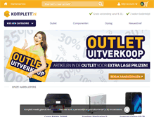Tablet Screenshot of komplett.nl